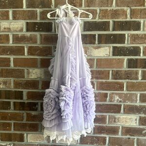 Dollcake Lavender Ruffled Dress